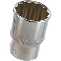 Головка торцевая 1/2” 21 12-ти гранная L=38мм JTC 43921