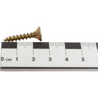 Саморез по дереву КРЕП-КОМП желтый цинк POZY 5х25 Фасовка 1000шт жд525ф