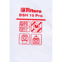 Мешки для пылесоса Bosch, Dewalt, Festool, Flex, Hilti, Nilfisk, Ryobi, Sparky, Stihl, Tmb, Корвет  трехслойные синтетические Filtero BSH 15 Pro 20л 2шт 05596