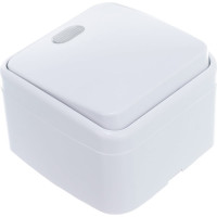 Одноклавишный выключатель с подсветкой, белый UNIVersal Электра 0019