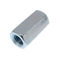 Удлиняющая гайка КРЕП-КОМП цинк DIN6334 м16х48 20шт гу16ф