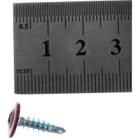 Саморез ПШC КРЕП-КОМП сверло 4,2х16 RAL3005 1000шт пшс163005