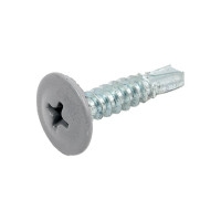 Саморез ПШC КРЕП-КОМП сверло 4,2х19 RAL7004 1000шт пшс197004