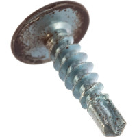 Саморез ПШC КРЕП-КОМП сверло 4,2х16 RAL8017 1000шт пшс168017