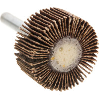 Круг лепестковый с оправкой (30х15 мм; P320) ПРАКТИКА 648-939