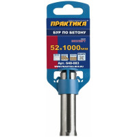 Бур КВАДРО по бетону (52х1000 мм; SDS-MAX) ПРАКТИКА 648-083