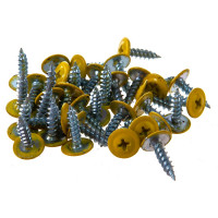 Саморез ПШО КРЕП-КОМП острый 4,2х16 RAL1018 1000шт пшо161018