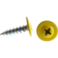 Саморез ПШО КРЕП-КОМП острый 4,2х16 RAL1018 1000шт пшо161018