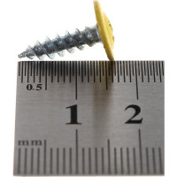 Саморез ПШО КРЕП-КОМП острый 4,2х16 RAL1018 1000шт пшо161018