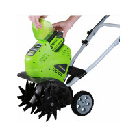 Аккумуляторный культиватор Greenworks G40TL 27087