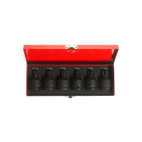 Набор ударных головок HEX 3/4 T70-M18 6 шт JTC J606T