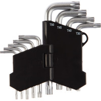 Набор Г-образных ключей торкс T10-T50 9шт JTC 5354