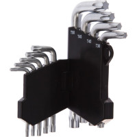 Набор Г-образных ключей торкс T10-T50 9шт JTC 5354