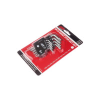 Набор Г-образных ключей торкс T10-T50 9шт JTC 5354