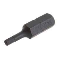 Шестигранная бита1/4 DR 2.5x25мм S2 JTC JTC-11525025