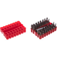 Набор вставок с держателем, в боксе 1/4 DR 33шт JTC 5364