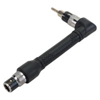 Набор вставок 1/4 DR торкс с отверстием T10H-T40H и Г-образным держателем 8шт JTC 5358