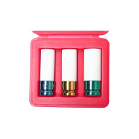 Набор ударных головок для литых дисков 17-19-22мм L=87мм 3шт JTC-3304A