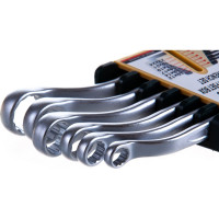 Набор накидных двенадцатигранных ключей 10-24мм 45град. 6шт JTC-PE1012S