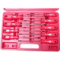 Набор отверток TORX T8Нх100мм-Т40Hх150мм 9шт JTC-3925