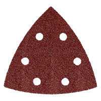 Набор шлифовальных листов дельтавидных (93 мм; Р120) 10 шт. ПРАКТИКА 240-454