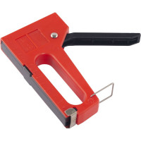 Степлер строительный мебельный в комплексе скобы 100 шт Kroft 4-8мм 202030