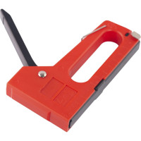 Степлер строительный мебельный в комплексе скобы 100 шт Kroft 4-8мм 202030