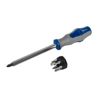 Отверточная рукоятка Ultra Grip телескопическая с набором бит КОБАЛЬТ 646-690