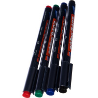 Набор маркеров EDDING  0.3мм /для маркировки кабелей/ набор:черный,красный,зеленый,синий E-8407#4S