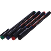 Набор маркеров EDDING  0.3мм /для маркировки кабелей/ набор:черный,красный,зеленый,синий E-8407#4S