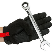 Комбинированный трещоточный ключ 17мм JTC-3037