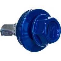 Кровельный саморез Daxmer 5,5x19 RAL 5005 сверло №3, 250шт 00000304274