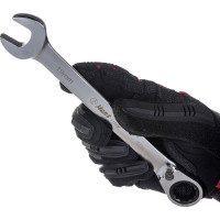 Рожковый ключ с реверсивным храповиком 19мм Hans 1166M19