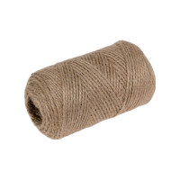 Джутовый шпагат 110гр Эбис 00045