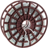 Плетеный полипропиленовый шнур, 16-прядный, катушка, 5мм х 200м Эбис 00109