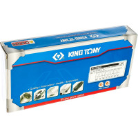 Набор глубоких двенадцатигранных торцевых головок 1/2", 1/2"-15/16", 8шт KING TONY 4208SR