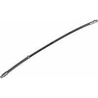 Профессиональный сменный шланг с пружиной для смазочных шприцев (450мм, 240атм) Groz GHC-18/SPR/B GR43661