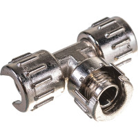 Переходник T-образный байонет (3xМ1/4") 48В 345 GAV 15264