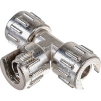 Переходник T-образный байонет (3xМ1/4") 48В 345 GAV 15264