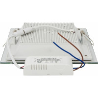 Встраиваемый светодиодный светильник 12W 4000K белый Feron AL2111 27854