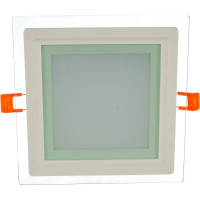 Встраиваемый светодиодный светильник 12W 4000K белый Feron AL2111 27854