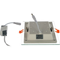 Встраиваемый светодиодный светильник 12W 4000K белый Feron AL2111 27854