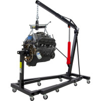 Гидравлический гаражный кран двухтактный 2т WIEDERKRAFT WDK-83202