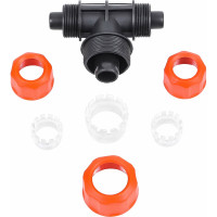 Тройник цанговый (1/2"-1/2"-3/4") Жук 4607156364046