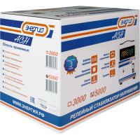 Стабилизатор с цифровым дисплеем Энергия АСН-5000 Е0101-0114