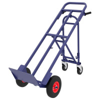 Тележка RUSKLAD грузовая универсальная ТГУ 200 с пневматическими d250мм и литыми d125мм колёсами ТГУ 200 пневмо