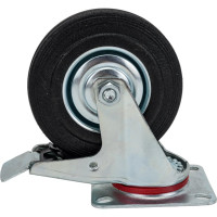 Колесо промышленное поворотное с тормозом Longway SCB55