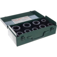 Набор ударных торцевых головок (17-33 мм; 1"; 9 шт.) Hans 88609MS