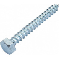 Сантехнический болт DIN 571 оцинкованный 6х50, 4шт - пакет Tech-Krep/Zitar 102581