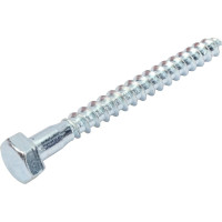 Сантехнический болт DIN 571 оцинкованный 8х80, 2шт - пакет Tech-Krep/Zitar 102590